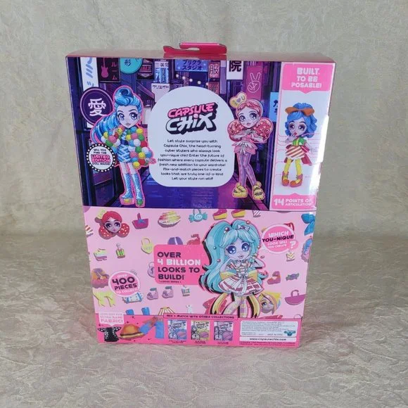 Capsule Chix Doll S1 Sweet Circuits Giga Glam CTRL ALT Magic Holo Glow New